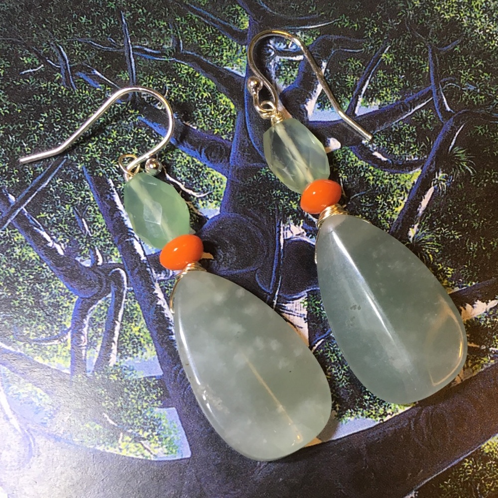 Amazonite dangles